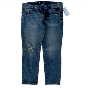 KUT from the Kloth Womens 12 Jeans Catherine Ankle Straight Leg Classic …